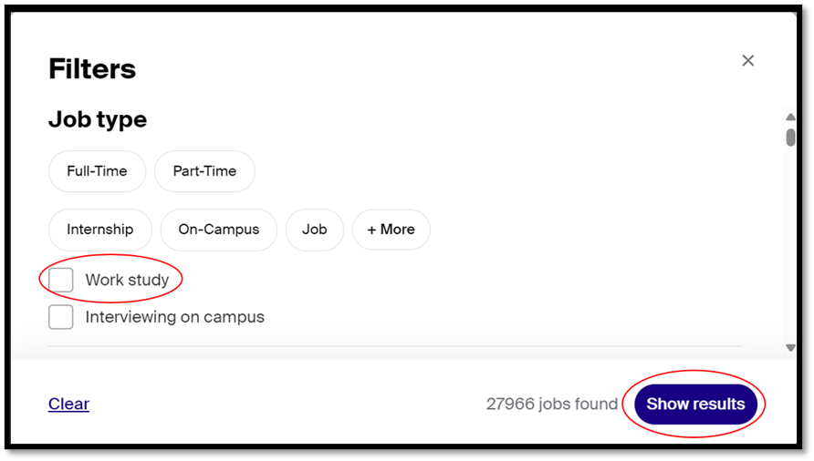 Handshake Filter for Work Study image